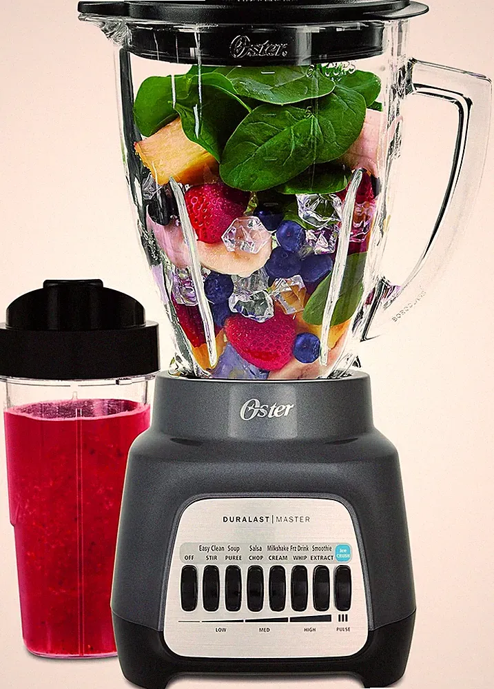 Oster BLSTJJ-GPB Pro Blender Plus Food Processor, Used