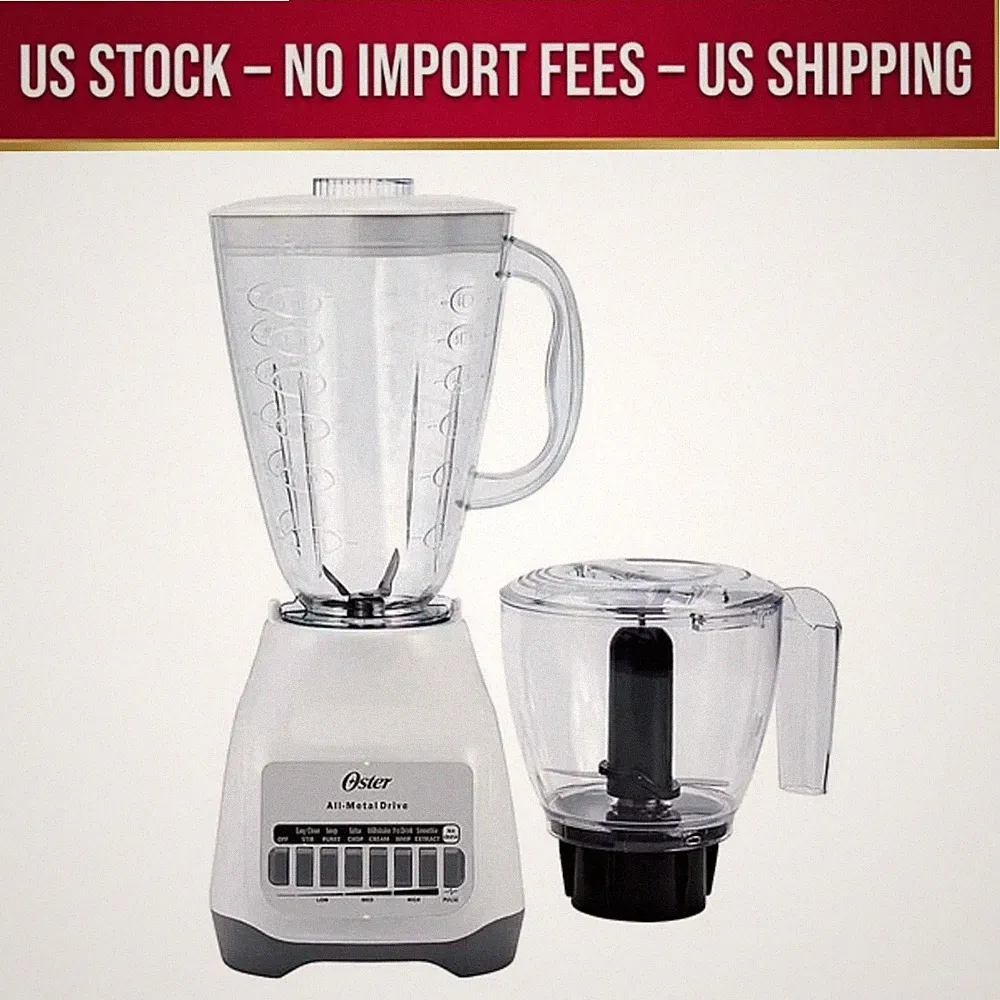 Oster Classic 2-in-1 Kitchen System Blender and Food Processor