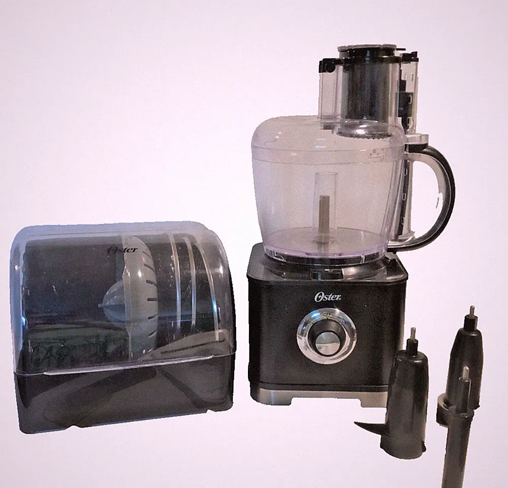 Oster Deluxe 11 Cup Food Processor With Accessories Powerful