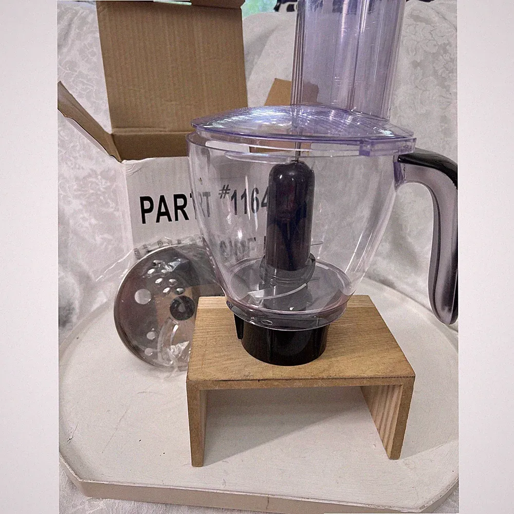 Oster Food Processor Attachment Part 116434 Work Bowl Blade Disc Set