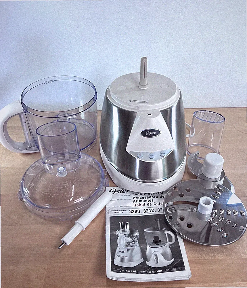 Oster Food Processor Model 3200 Full Size Electric 2-Speed Made In USA 120V