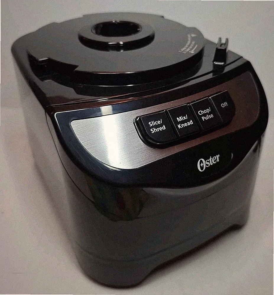 Oster FPSTFP1355 Food Processor Base 500W Black Slice Shred Mix Knead Chop