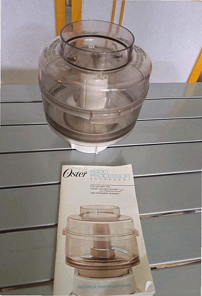 Oster Kitchen Center Food Processor Chopper Attachment Model 5900 F Accessory