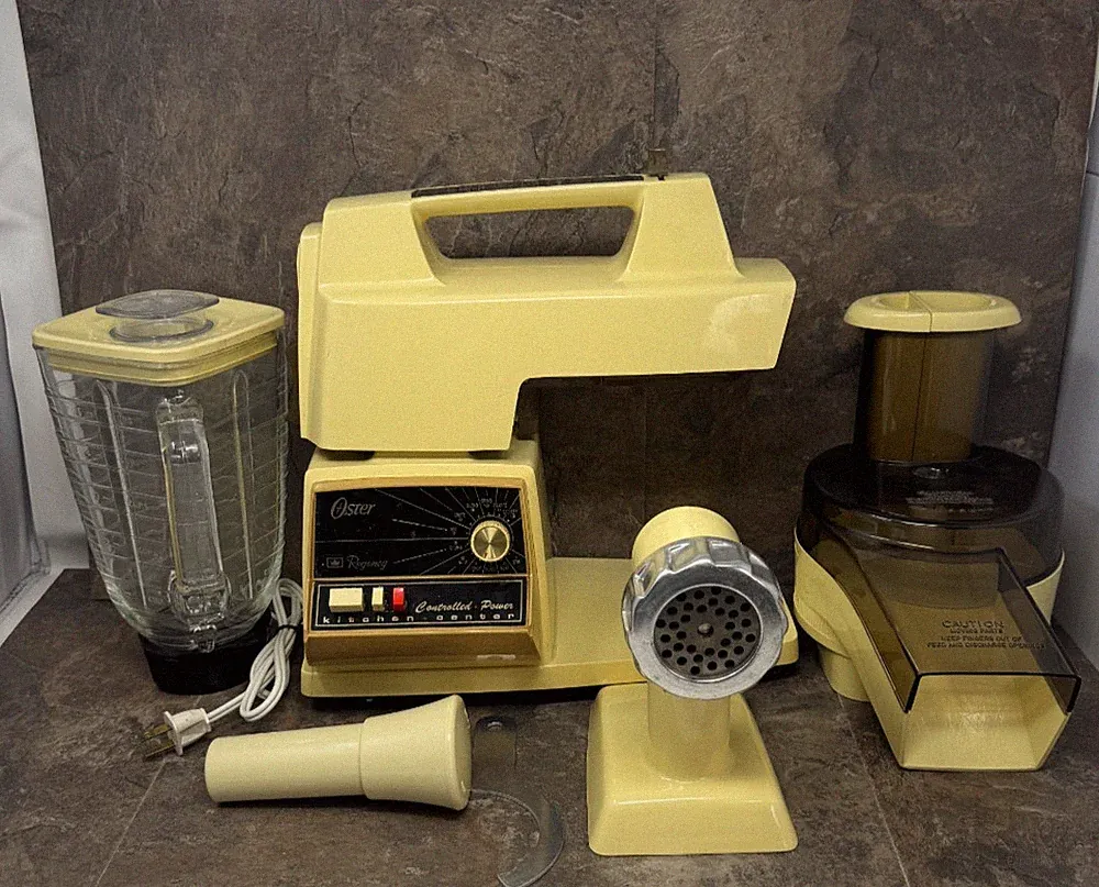 OSTER Kitchen Center REGENCY Replacement Parts CHOOSE ITEM Harvest Gold 12 Speed