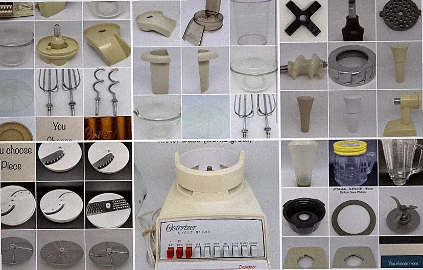 OSTER Kitchen Center REGENCY Replacement Parts CHOOSE ITEM Yellow Brown White549