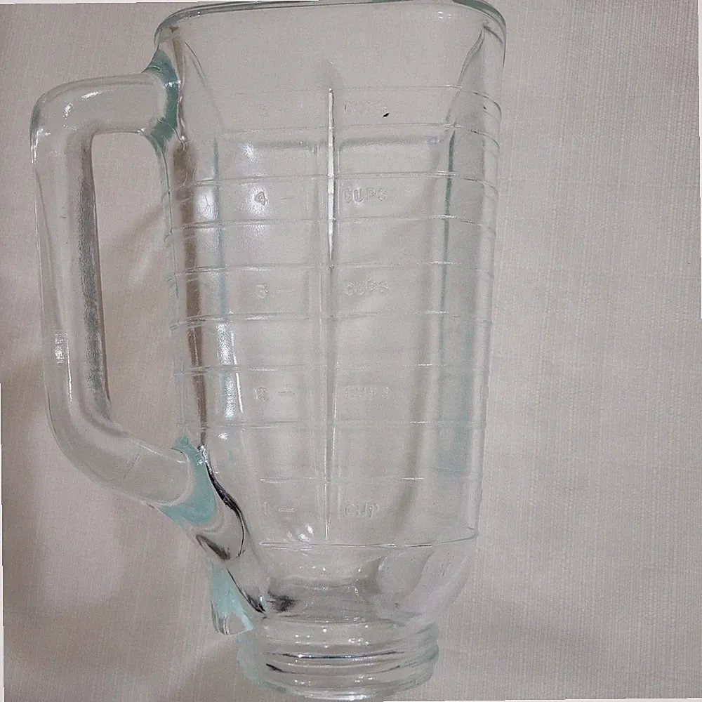 Oster Regency Kitchen Center Food Processor Glass Blender Jar Only USED PARTS