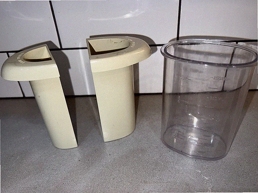 Oster Regency Kitchen Center Food Processor Replacement Parts 3 Pc Food Pusher