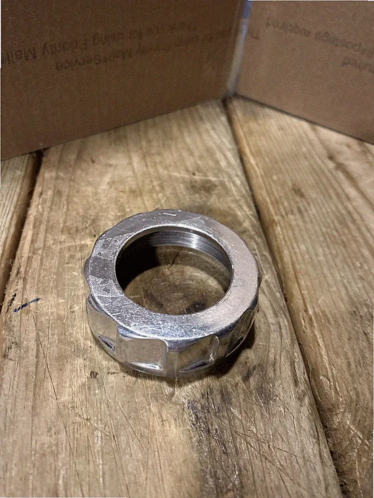 Oster Regency Kitchen Center Retaining Ring Lock Nut for Meat Grinder METAL