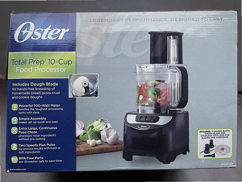 Oster Total Prep 10-Cup Food Processor
