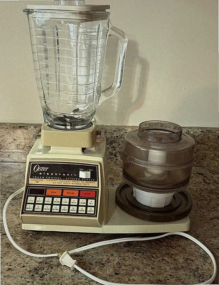 OSTER Touch Control Kitchen Center 16 SPEED Food Processor & Blender Combo WORKS