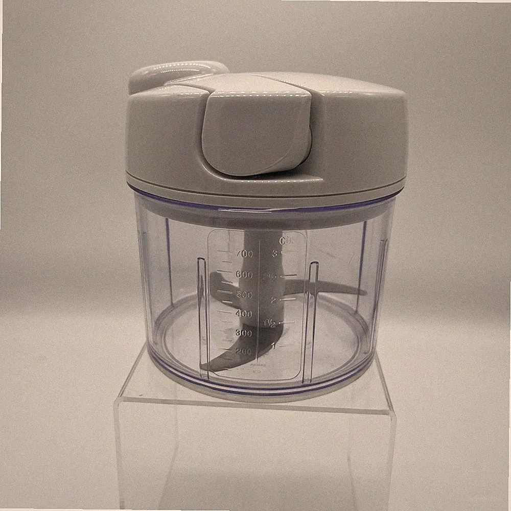 Pampered Chef Manual Food Processor Chopper 3 Cup Capacity EUC