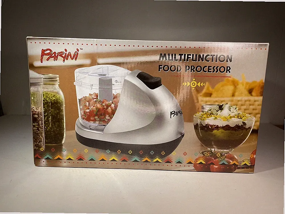 Parini Multifunction Food Processor/Blender NDJ-208 CHOPS/DICES/SHREDS NOB