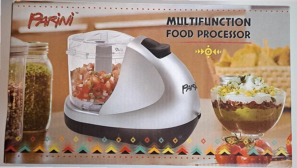 Parini Multifunction Mini-Food Processor NDJ-208 CHOPS/DICES/SHREDS New in Box
