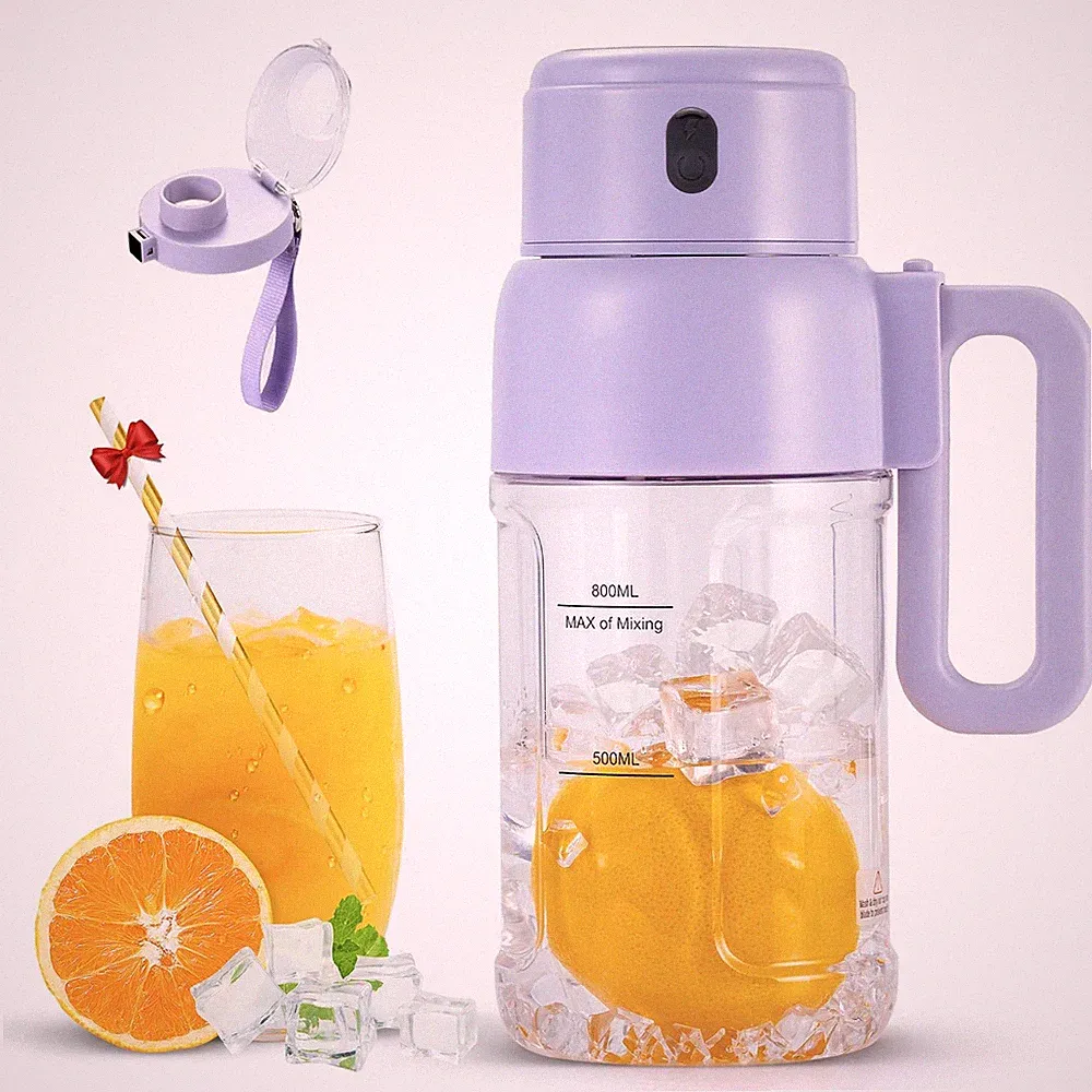 Portable Blender for Smoothies, 34oz Personal Size Mini Small Protein Shake S...