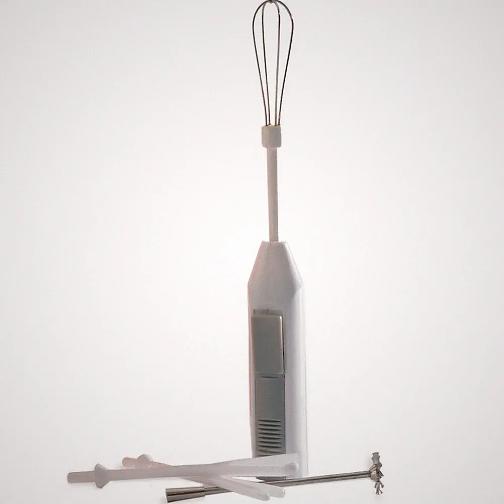 Portable Mini Food Mixer with 4 Attachments for Eggs Cream and Drinks