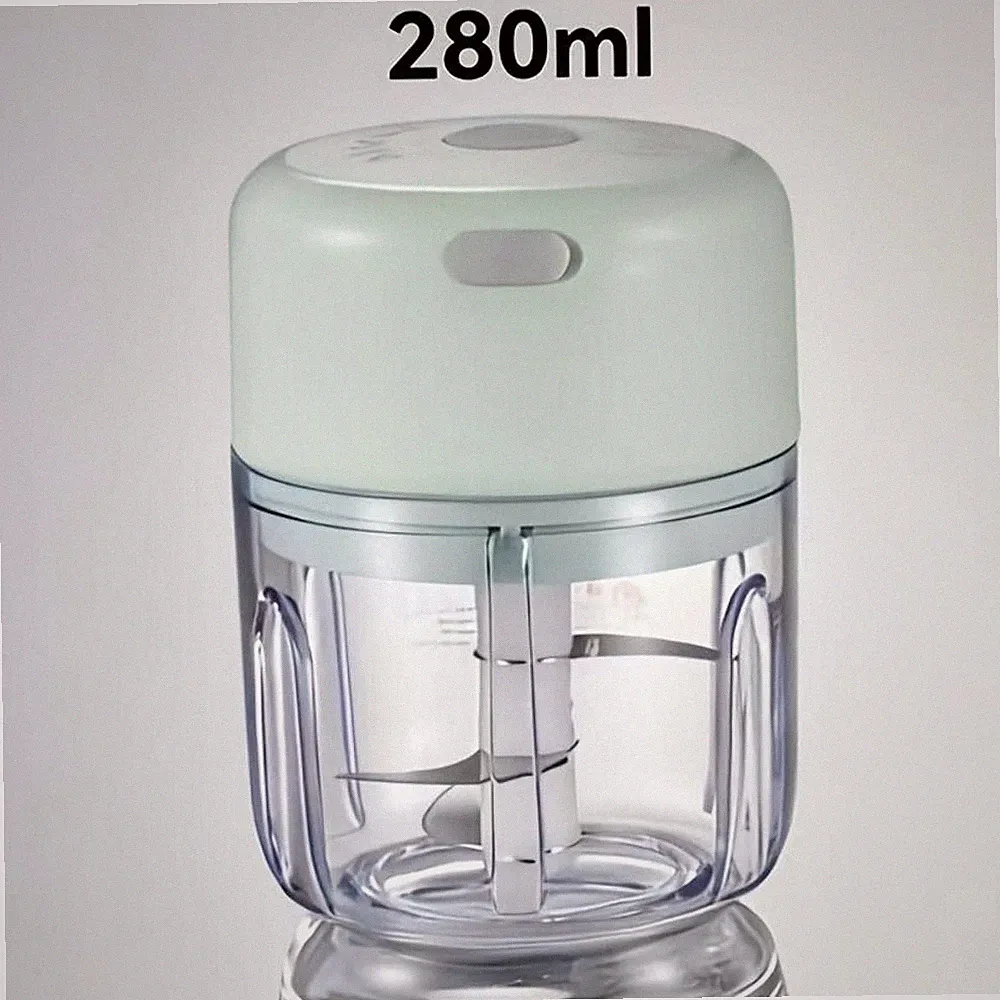 Portable USB Rechargeable Mini Food Processor - Perfect Garlic Chopper & Vegetab