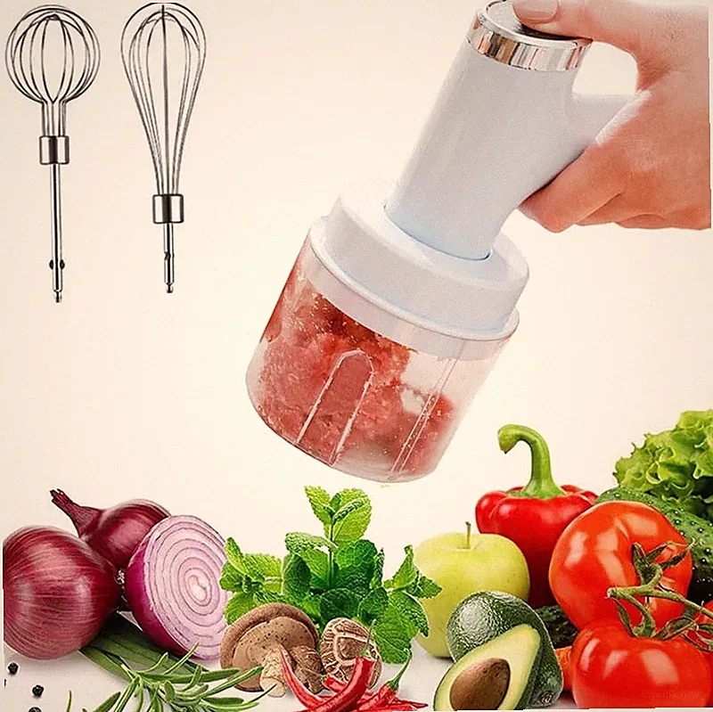 Powerful Multi-Function Electric Vegetable Chopper/Mini Food Processor/Food Slic