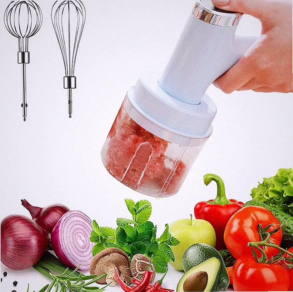 Powerful Multi-Function Electric Vegetable Chopper/Mini Food Processor/Food Slic