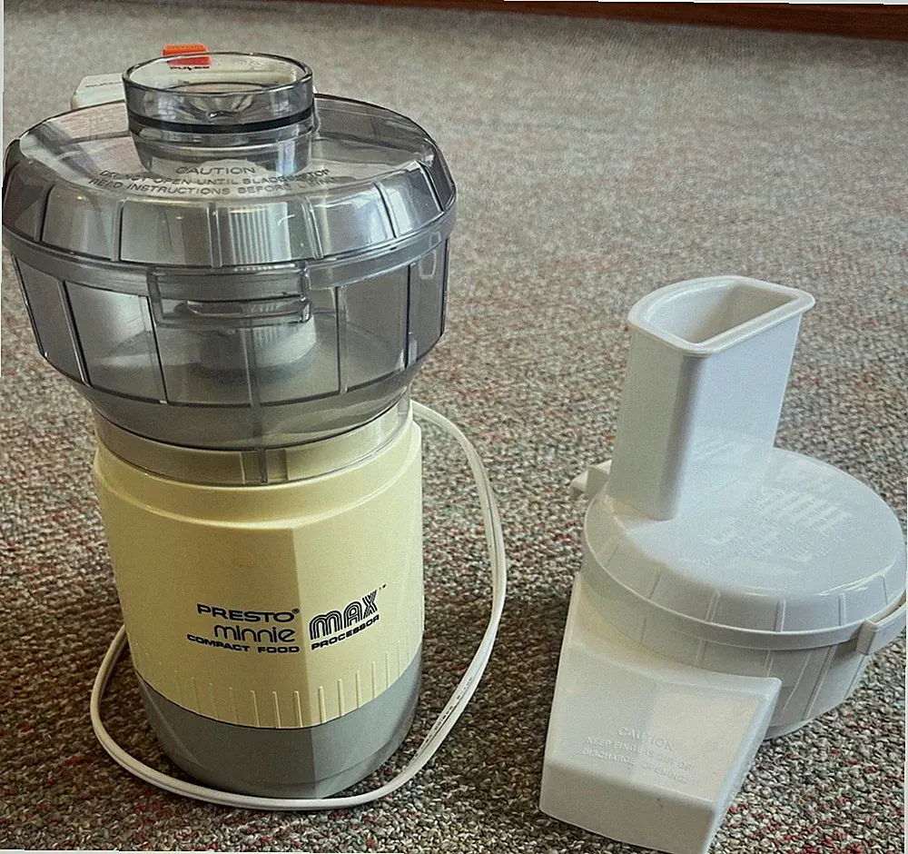 Presto Minnie Max Mini Food Processor 2 Cup 150W Pulse Chop Slice Shred - WORKS!