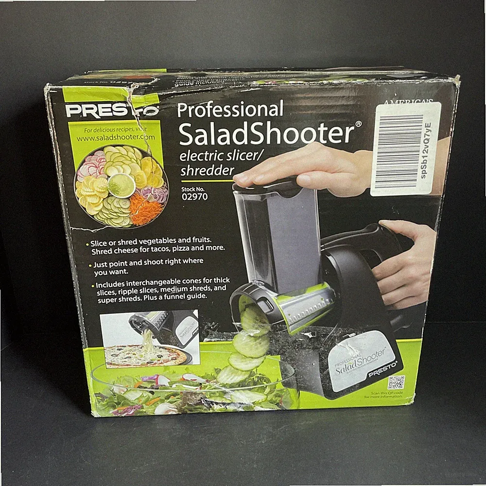 Presto Professional Electric Slicer, Shredder and Vegetable Grater (Open Box) **