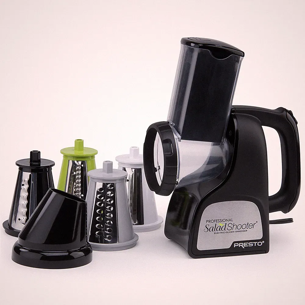 Presto Professional SaladShooter Electric Slicer, Shredder and Vegetable Grater