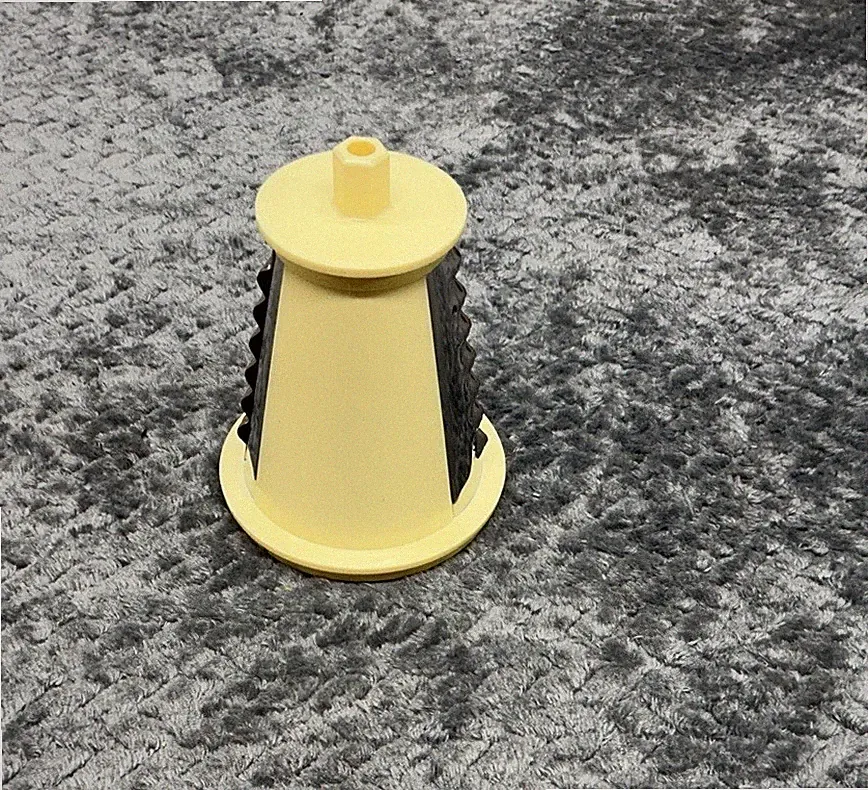 Presto Salad Shooter 0297003 Ripple Slicer Cone Yellow OEM Replacement