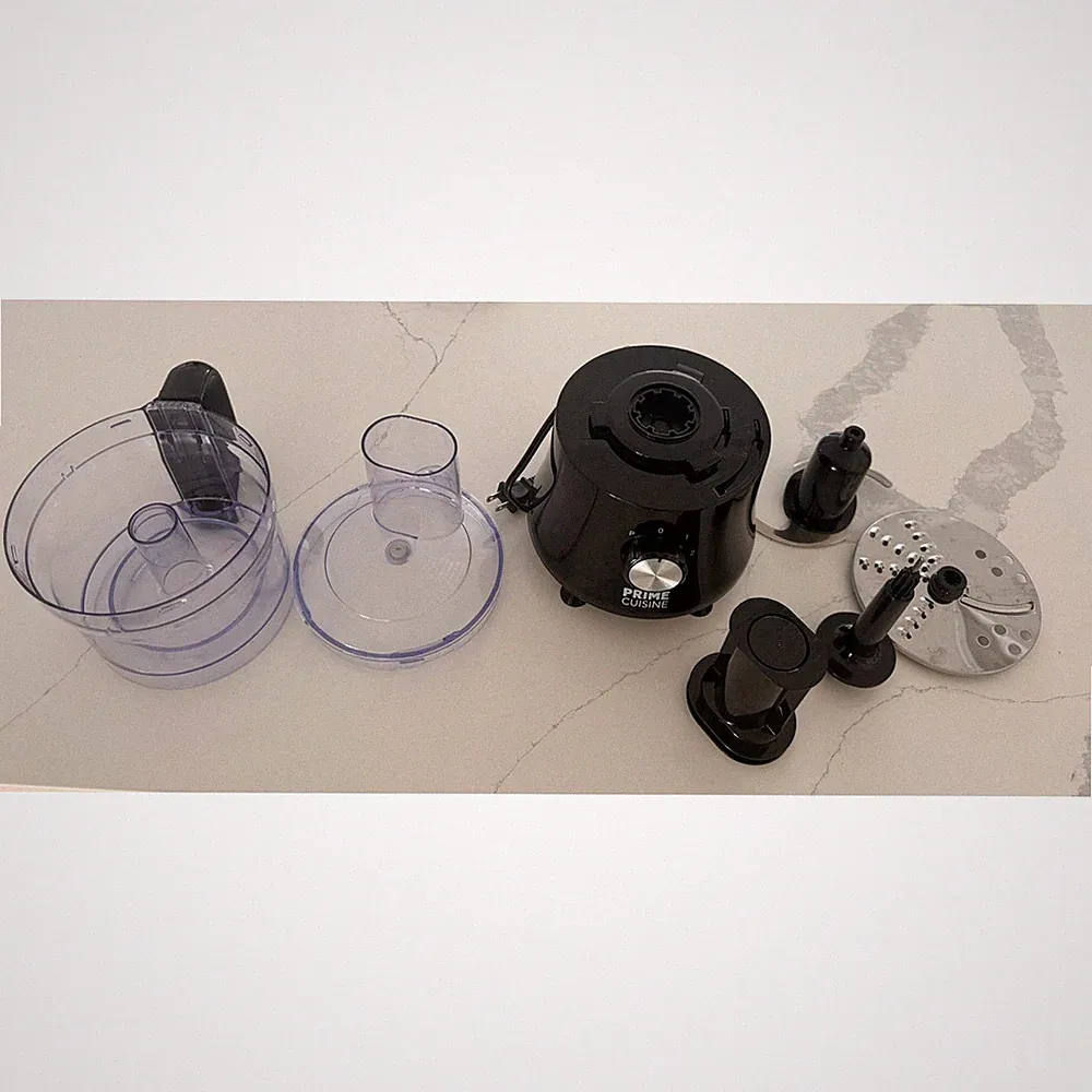 Prime Cuisine Food Processor w/ Chopping Blade & Slicing Shredding Disc Tested