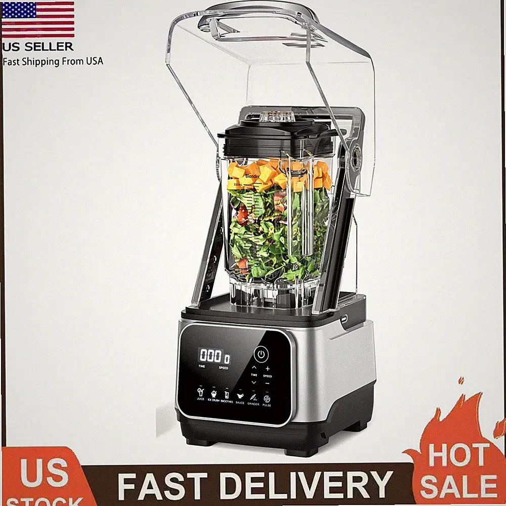 Professional Blender Smoothie Maker Industrial Commercial Power 2600w Quiet