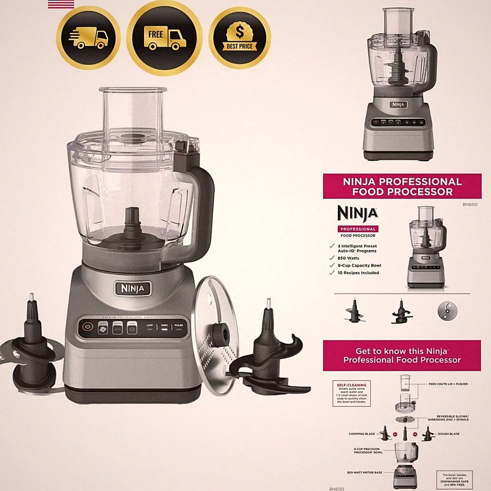 Professional Food Processor Renewed