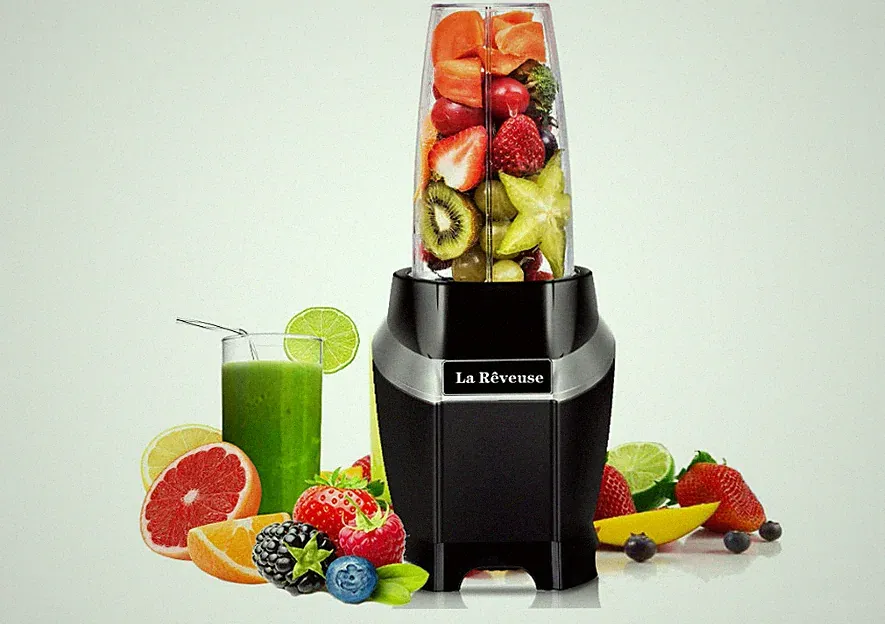 Professional Grade Blender Food Smoothie Processor Kitchen Mixer Heavy Duty Cups