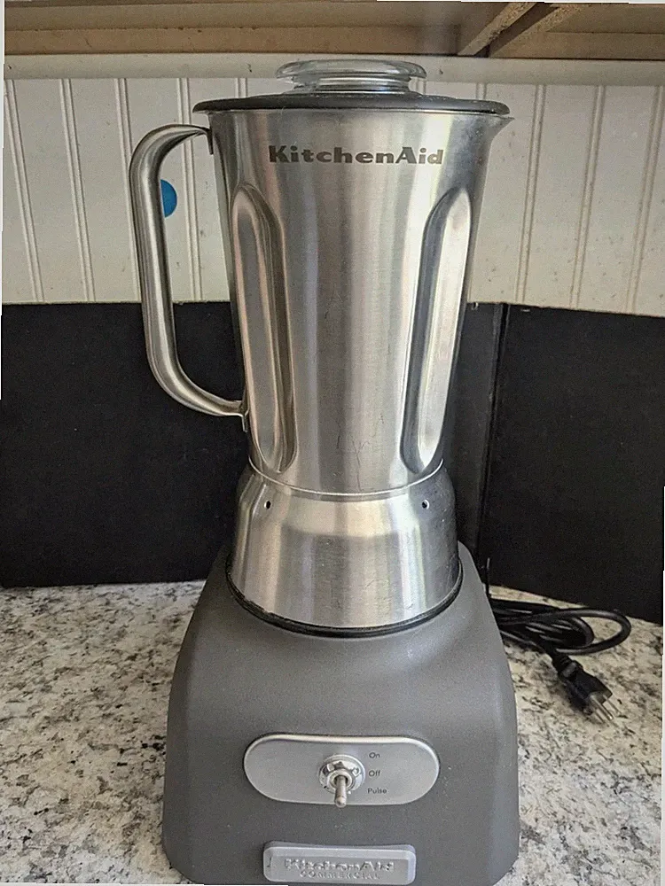 Rare KitchenAid KSB148SGR0 Pro Line Blender 3.5 HP Commercial Stainless 2 SP