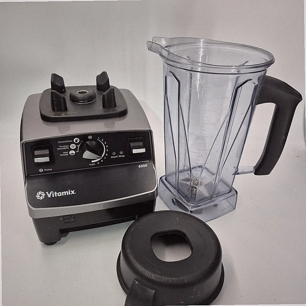 READ Vitamix 6300 Professional Blender Model VM0102B w/ 2L Pitcher Black Gray