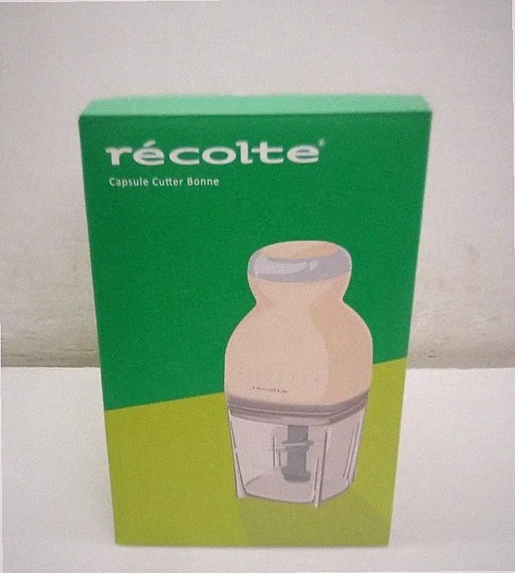 RECOLTE Capsule Cutter Bonne RCP-8 VA Vanilla Compact Food Processor 7 Roles
