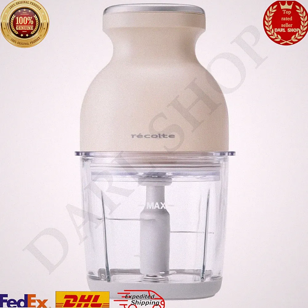 Recolte Cordless Capsule Cutter Bonne RCP-7 Cream White 8 roles in 1 machine NEW