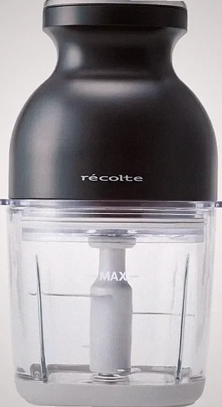 Recolte RCP-7 Cordless Food Processor Capsule Cutter Bonne Black 8in1 Brand New