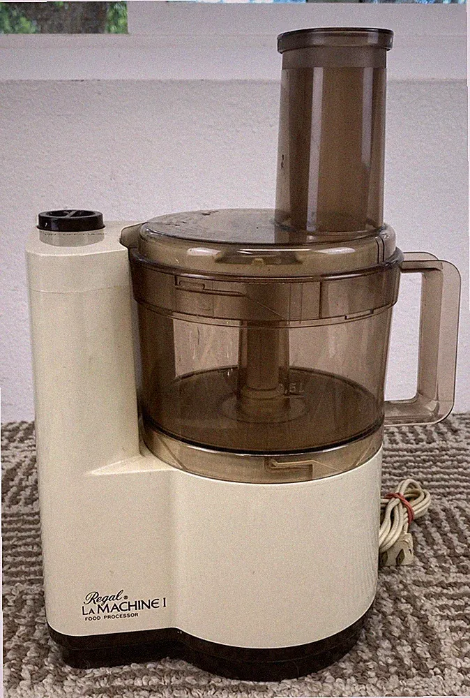 Regal La Machine I Food Processor V813 Vintage White Made in France Tested