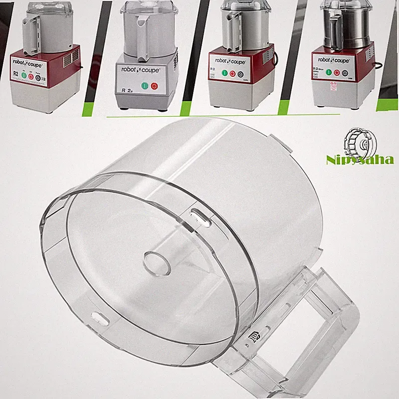 Replace for 112203 Food Processor 3 Quart Clear Cutter Bowl for Robot Coupe R2