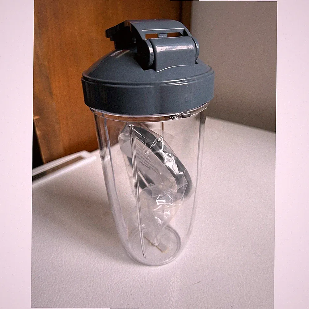 replacement 32 oz colossal jar cup and flip-top lid set NutriBullet 600W/900W