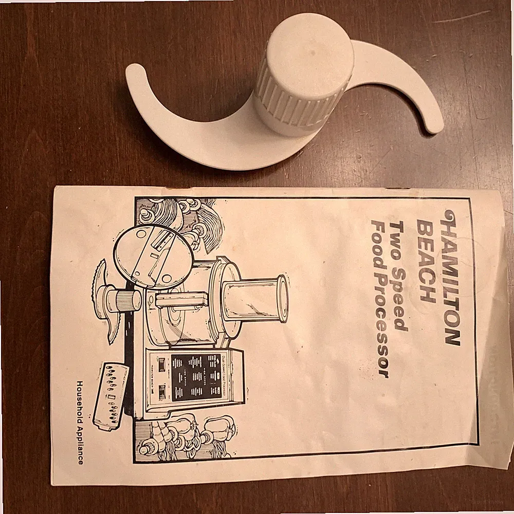REPLACEMENT PART DOUGH BLADE FOR HAMILTON BEACH SCOVILL FOOD PROCESSOR 710