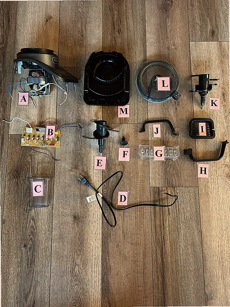 Replacement Parts for Ninja Food Processor BN Series 30 (R)