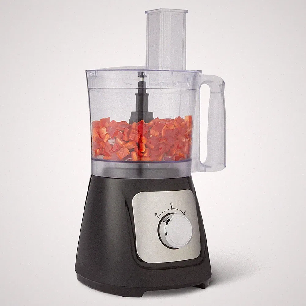 Retailer Basics FP9079DA-UL Food Processor 10 Cup Bowl 2-Speed 500 Watt Black