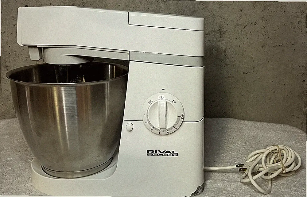 Rival Chef Excel Food Processor / Mixer with Bowl & Flat Beater - Tested Working