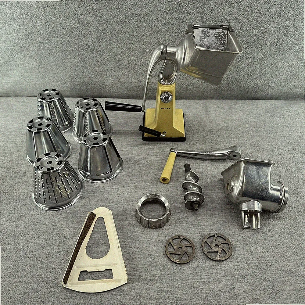 RIVAL Model 395 - Vintage Kitcheneer Grind-O-Mat Meat Grinder Food Chopper