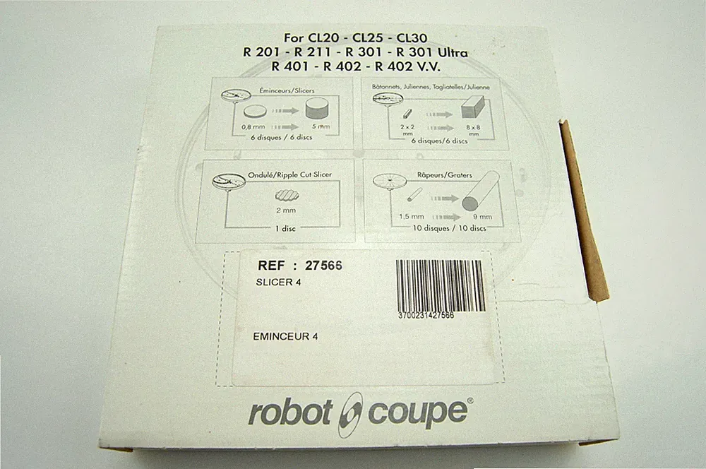 Robot Coupe 27566 ES4 E/S 4 Food Processor Slicer Blade 5/32" Part For R Series