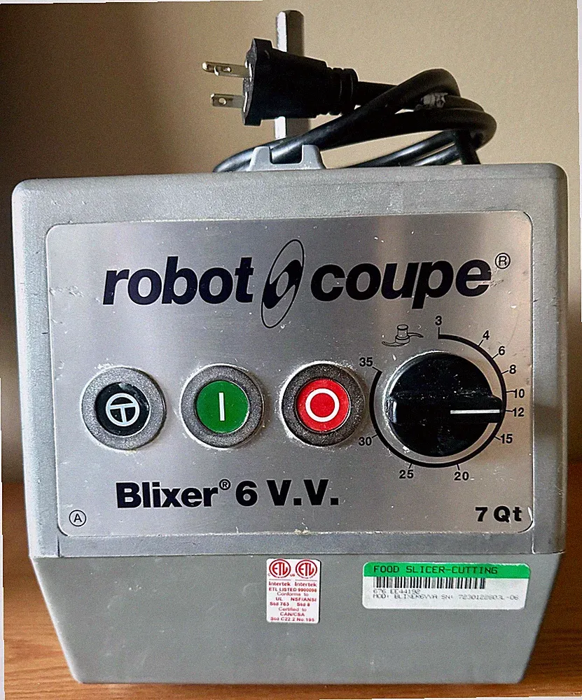 Robot Coupe BLIXER6VV 7-Quart Commercial Vertical Food Blender/Mixer Processor