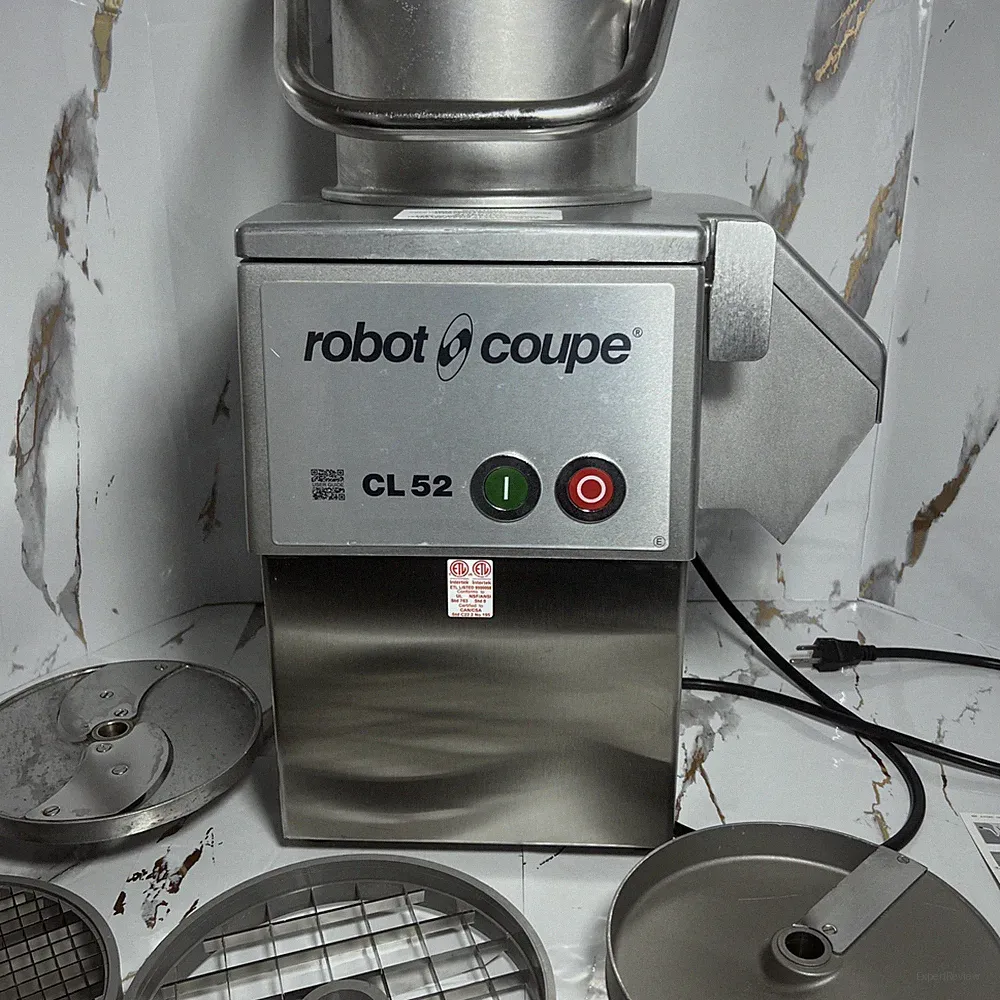 Robot Coupe CL 52 E Series E Continuous Feed Vegetable / Food Processor W/ Discs