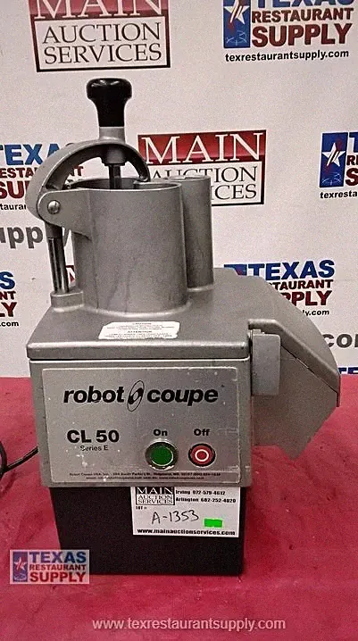 Robot Coupe CL50 Heavy Duty Commercial Continuous-Feed Food Processor Designed