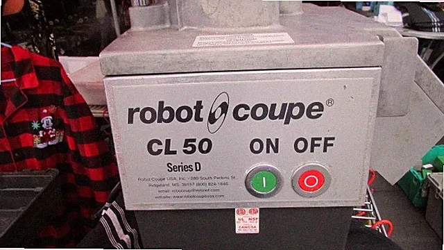 Robot Coupe CL50D Vegetable Slicer Food Processor Machine