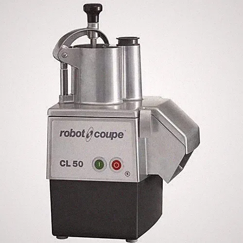 Robot Coupe CL50E Continuous Feed Food Processor - 1-1/2HP Extra Discs Included