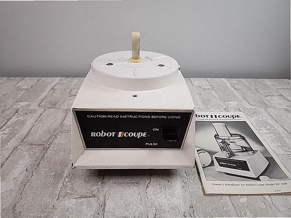 Robot Coupe Food Processor RC 2100 Motor Base Only Made In France *Parts/Repair*
